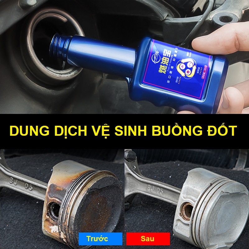 Dung dịch vệ sinh buồng đốt ô tô PULV Carbon Cleaner