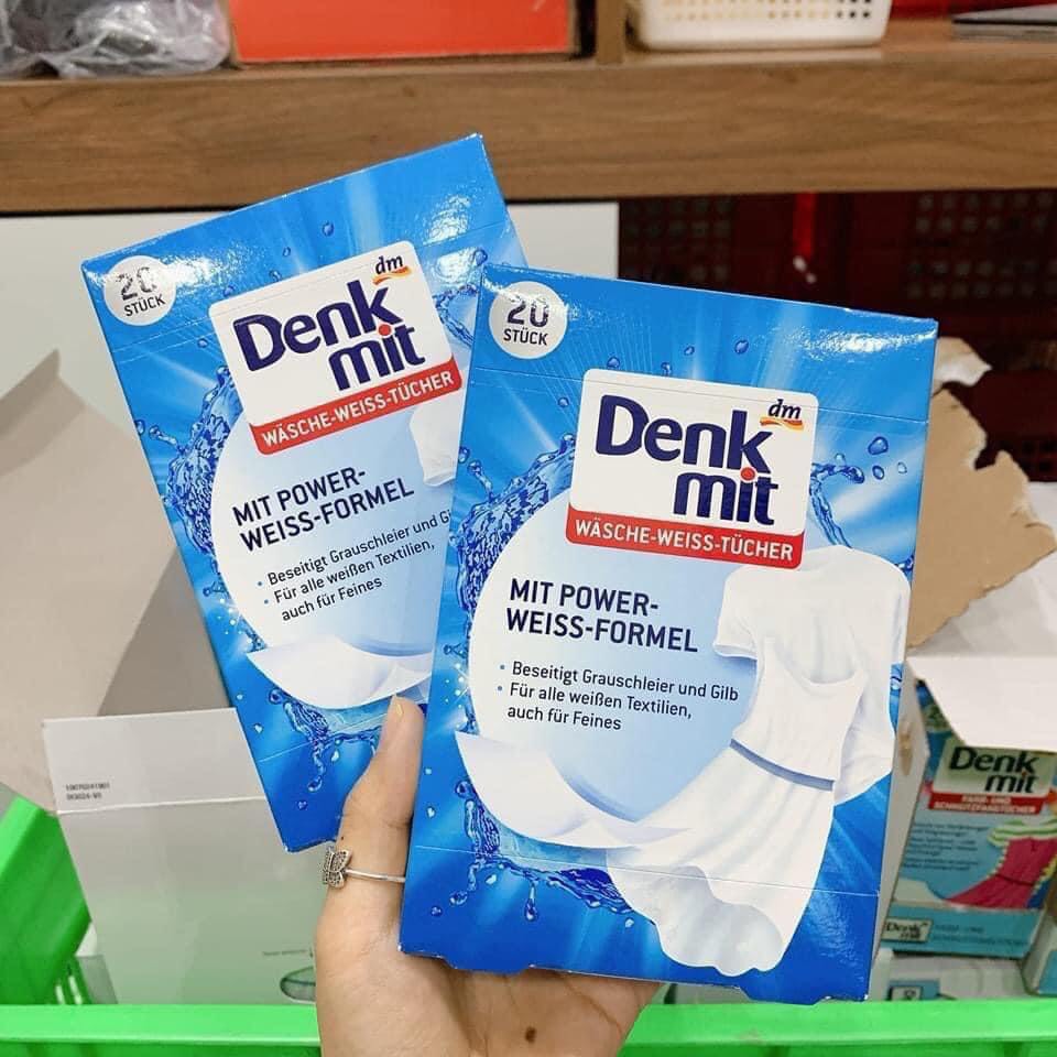Miếng giặt tẩy trắng_ quần áo denkmit