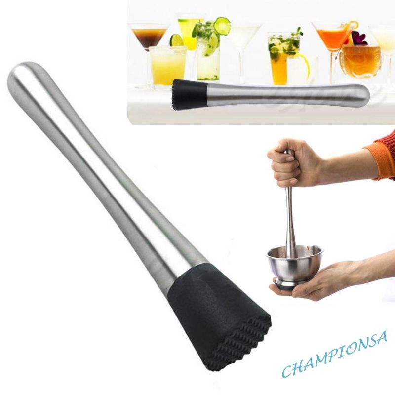 Chày bar dầm pha chế cocktail 20,5cm