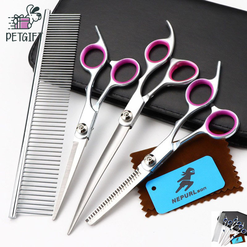 Bộ kéo cắt tỉa lông cho chó mèo dài 7.0 inch - mã gtlkk51