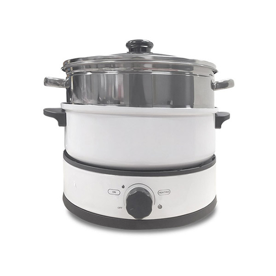 Nồi Đa Năng có thể Nấu Lẩu và Nướng BBQ Perfect PF-L06 1350W | TẶNG: 1 Xửng hấp inox 26cm