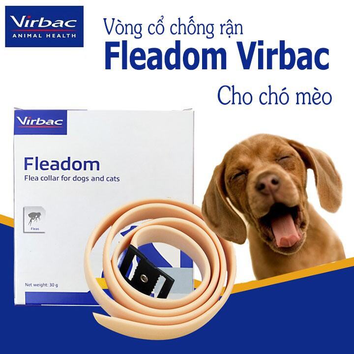 Vòng cổ chống rận ngăn ngừa và diệt ve rận bọ chét cho chó mèo