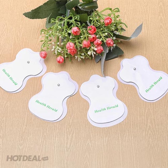 Combo 4 miếng dán cho máy trị liệu, massage xung điện