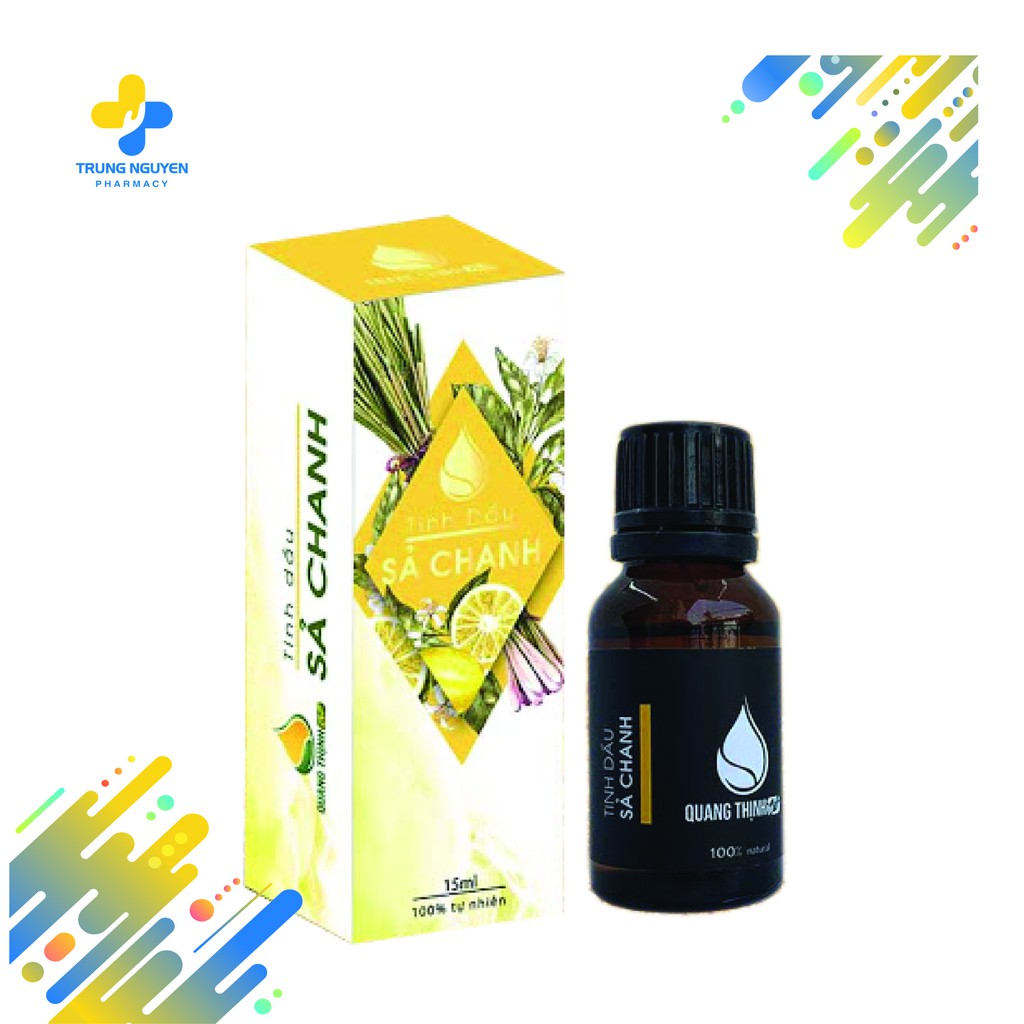 Tinh dầu xả chanh - giải tỏa căng thẳng