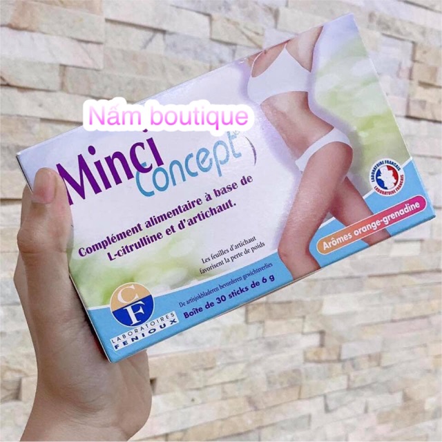 Trà giảm cân Minci Concept từ thảo dược an toàn