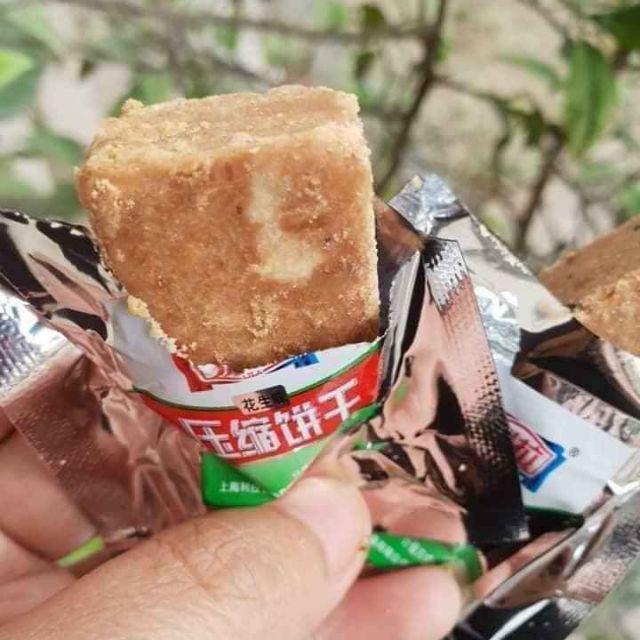 Sỉ 1thùng lương khô mini trung quốc 2,5kg-vị đậu phộng - đỏ