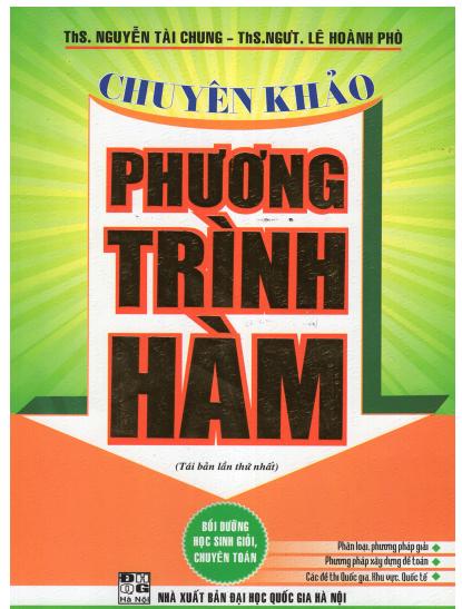 Chuyên Khảo Phương Trình Hàm
