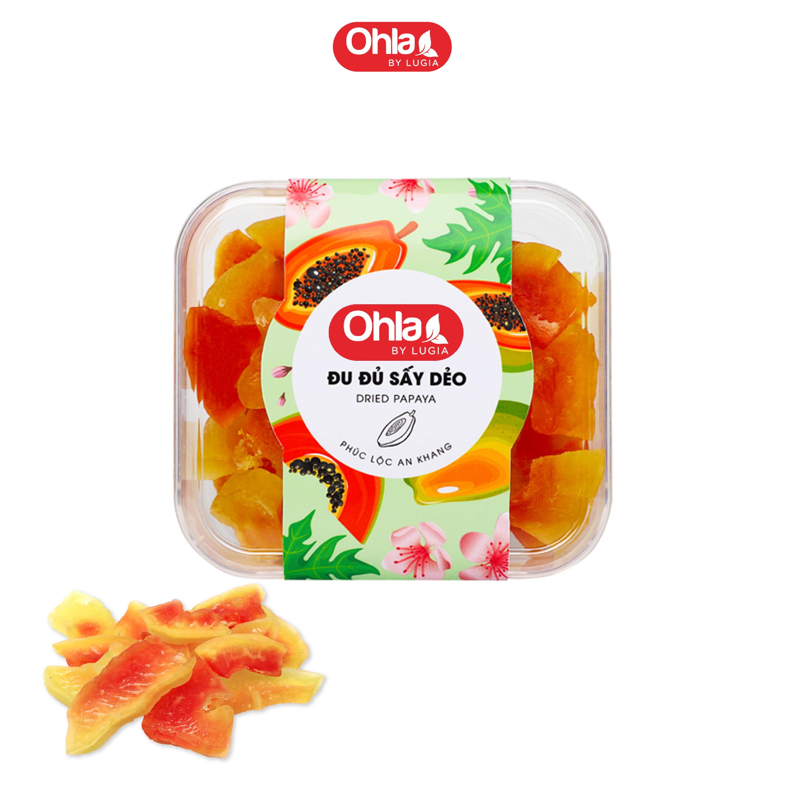 Đu đủ sấy dẻo ohla 200g