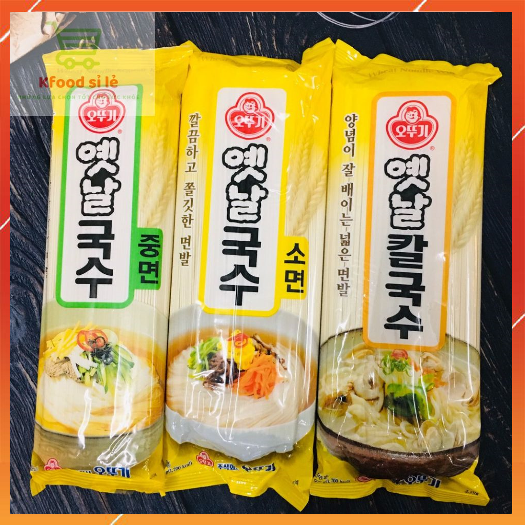 Mì khô hàn quốc ottogi sợi nhỏ 900g ,500g