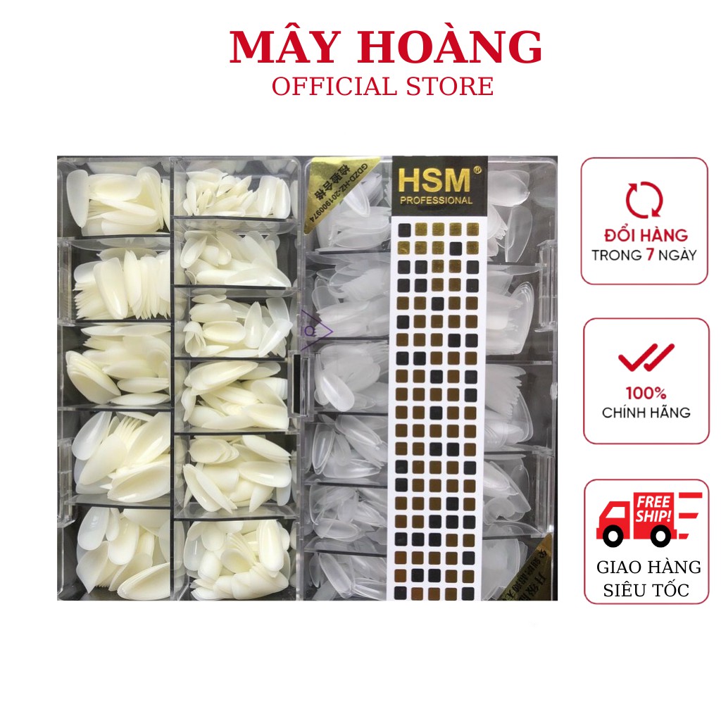 Móng úp HSM nhám nhọn bầu