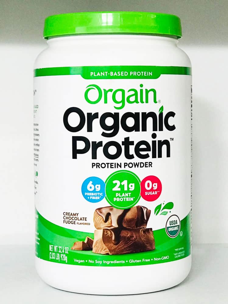 Orgain Organic Protein with Probiotics Plant Based Protein Powder