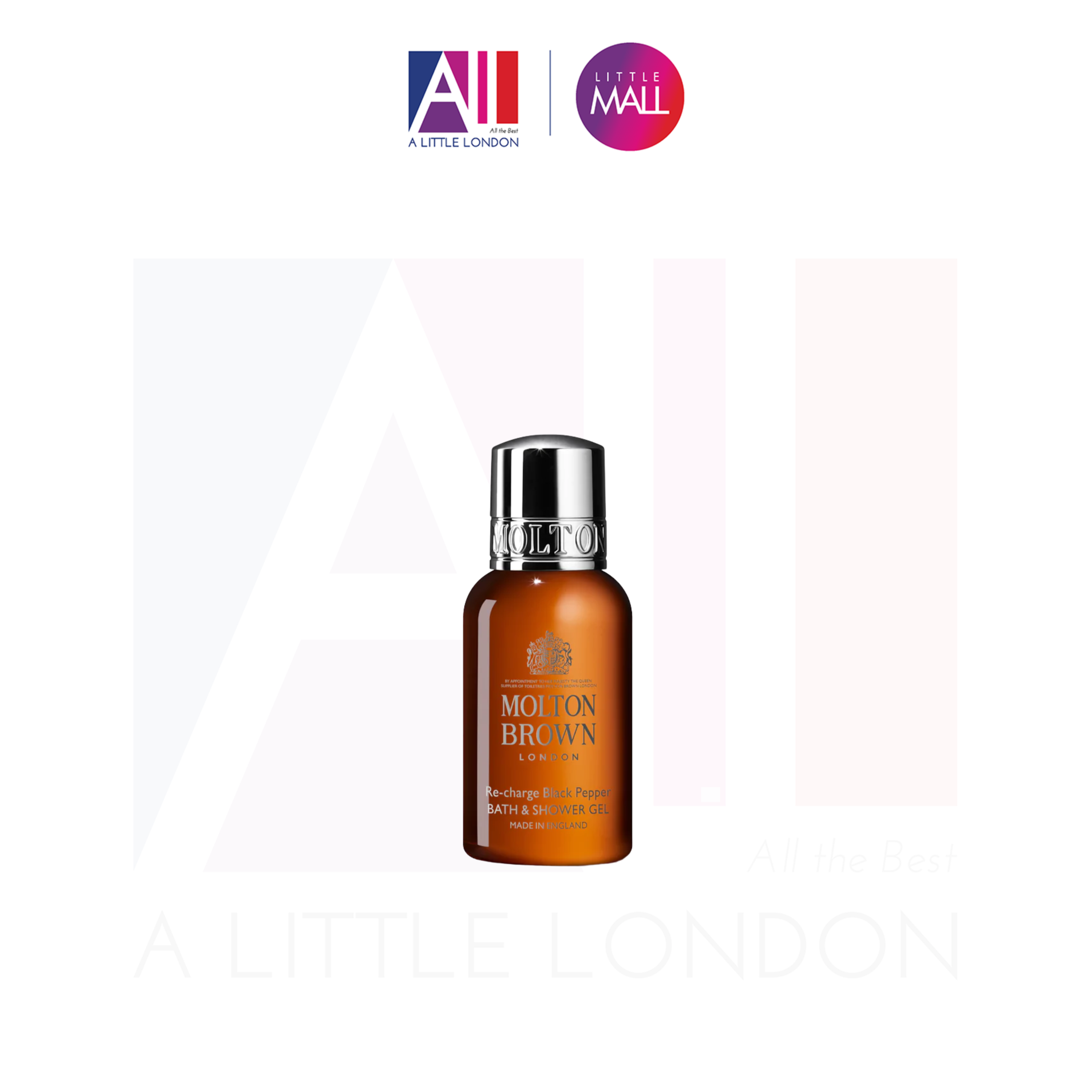 Sữa tắm Molton Brown London Bath & Shower Gel 30ml - Re Charge Black Pepper 30ml (Bill Anh)