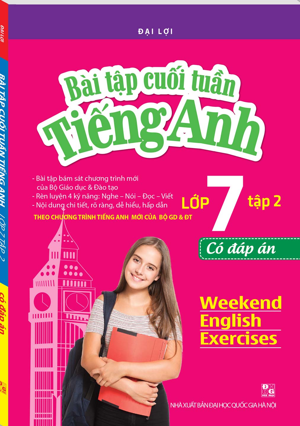 Bài tập cuối tuần tiếng anh lớp 7 - tập 2