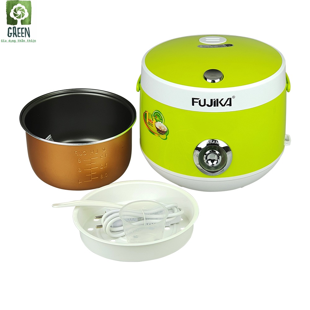 Nồi cơm điện nắp gài 1.5l fujika fj-nc1506 dành cho 2 - 4 người ăn - màu ngẫu nhiên