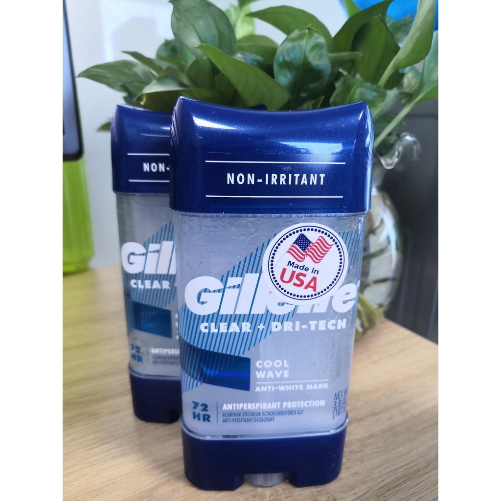 Sáp Khử Mùi nam Gillette - Gel lăn nách nam Gillette 107g