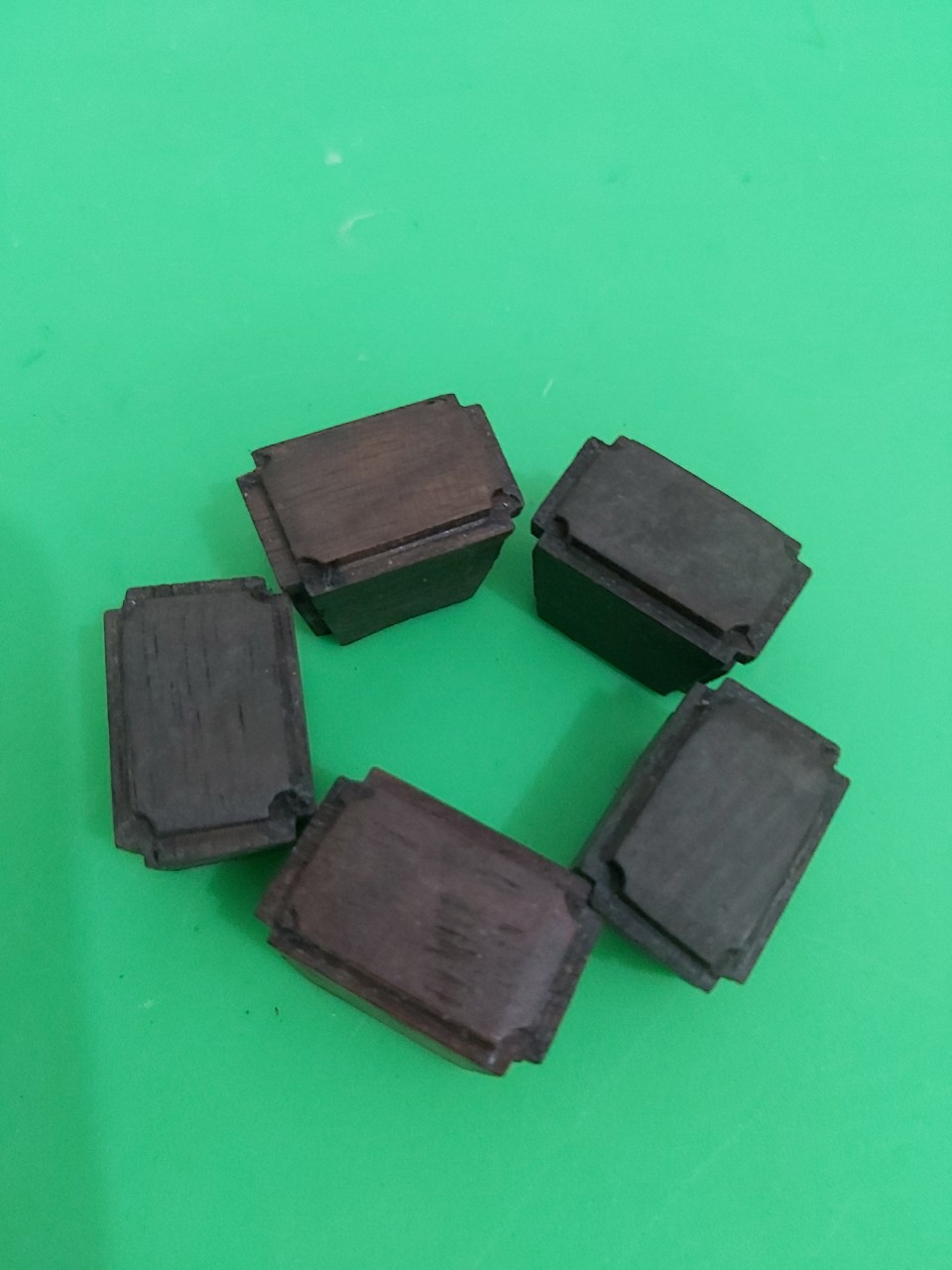 Combo 5 tai cóng mun cho lồng khuyên