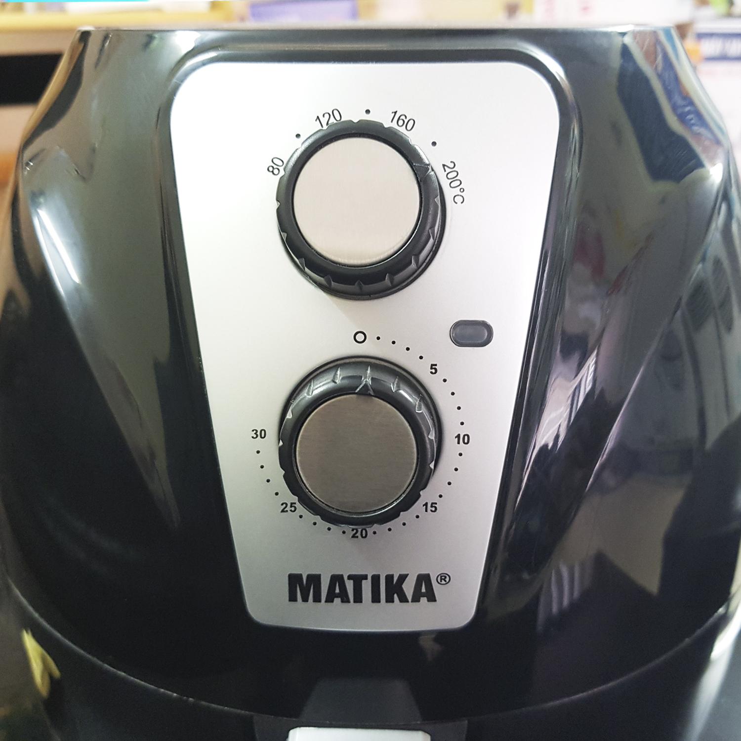 Nồi chiên không dầu Matika MTK-9132 dung tích 3.2L công nghệ chiên Rapid Air