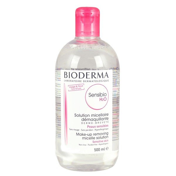 [500ML - HỒNG] Nước Tẩy Trang Dành Cho Da Nhạy Cảm Bioderma Sensibio H20 500ml - Nước tẩy trang bioderma hồng - Nuoc tay trang - SIÊU TIẾT KIỆM