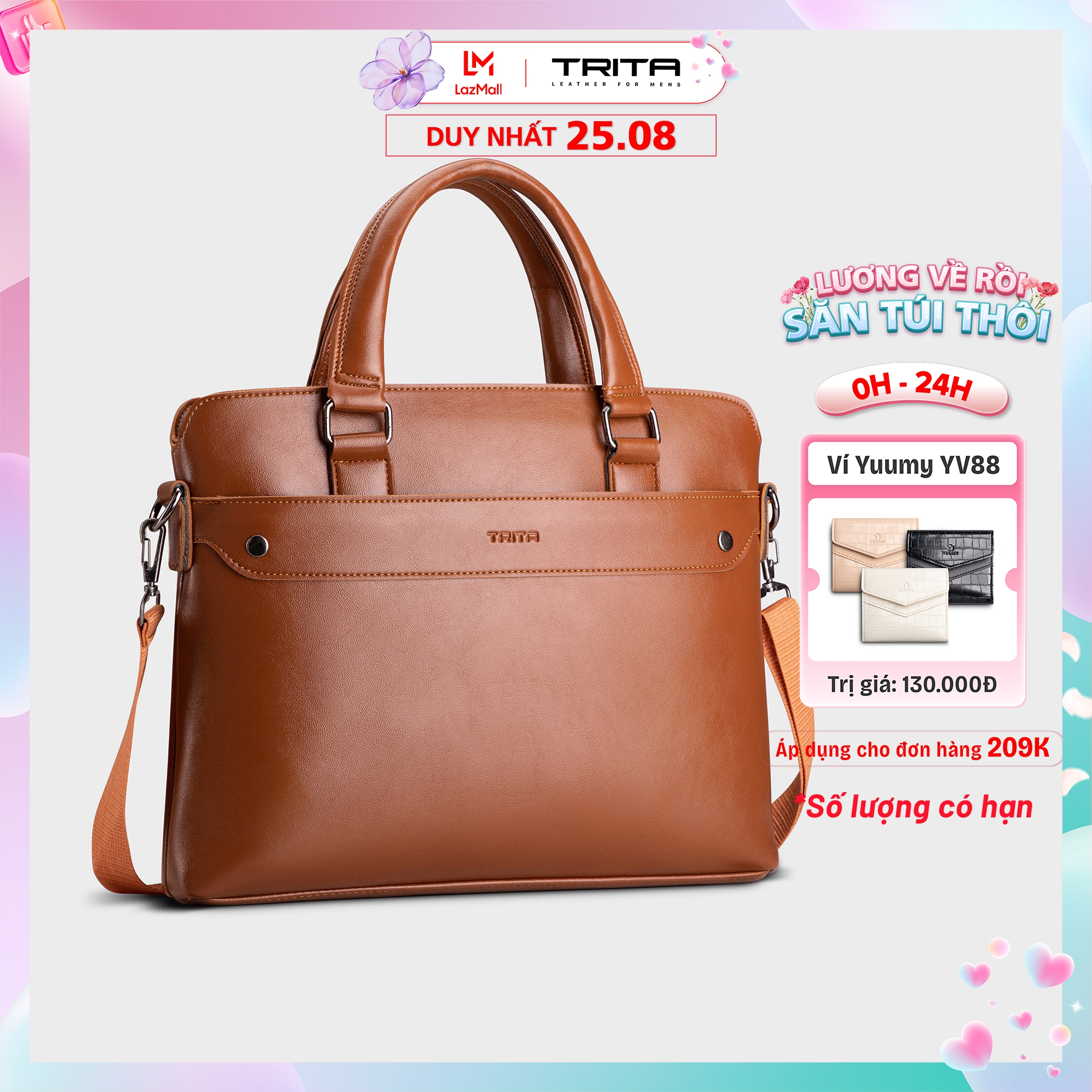 Cặp da nam công sở trita tca17