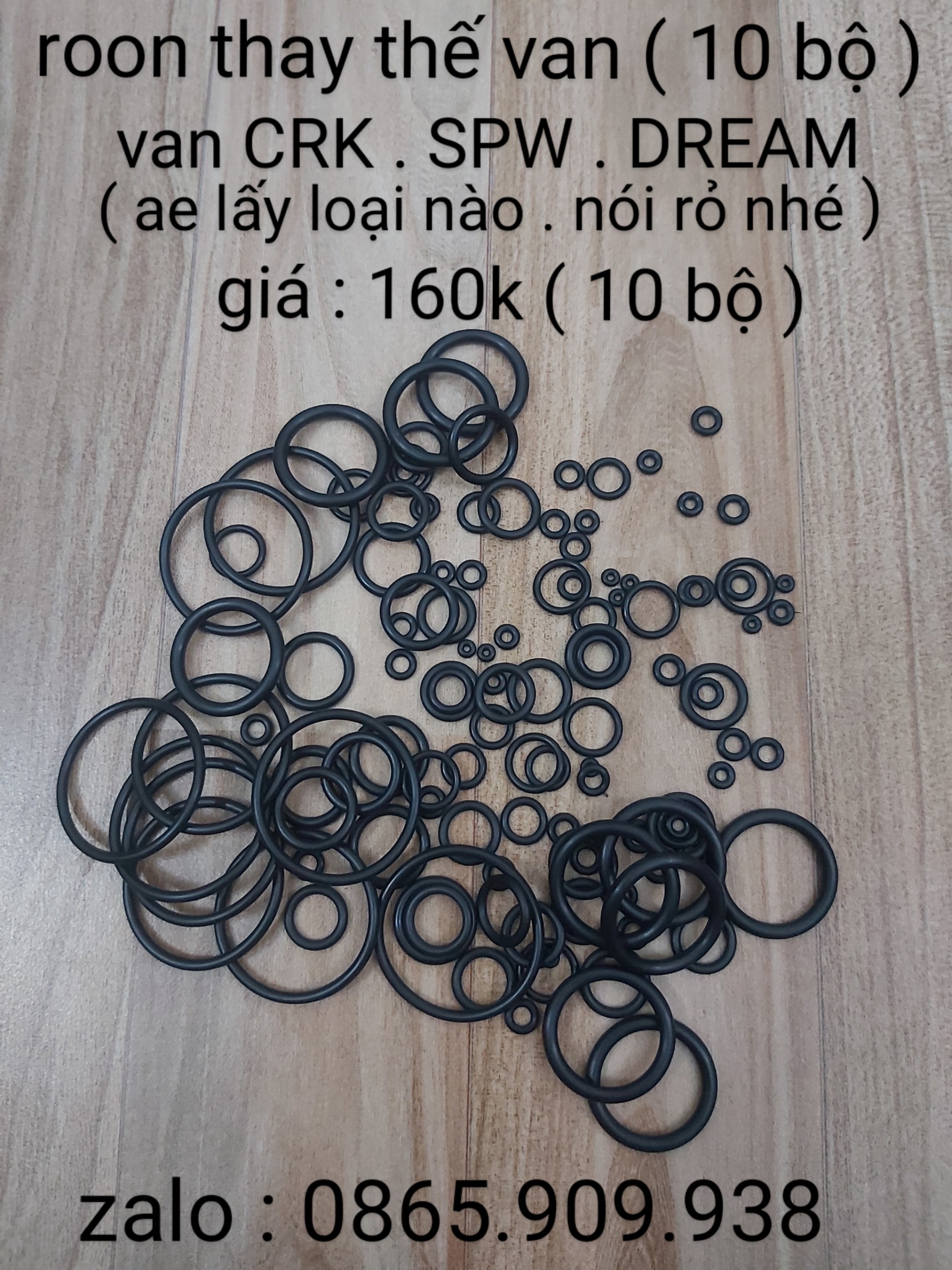 Roon thay thế van crk