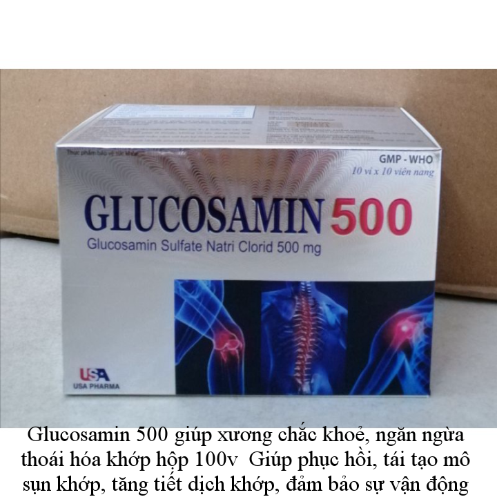 Glucosamin 500 giúp xương chắc khoẻ