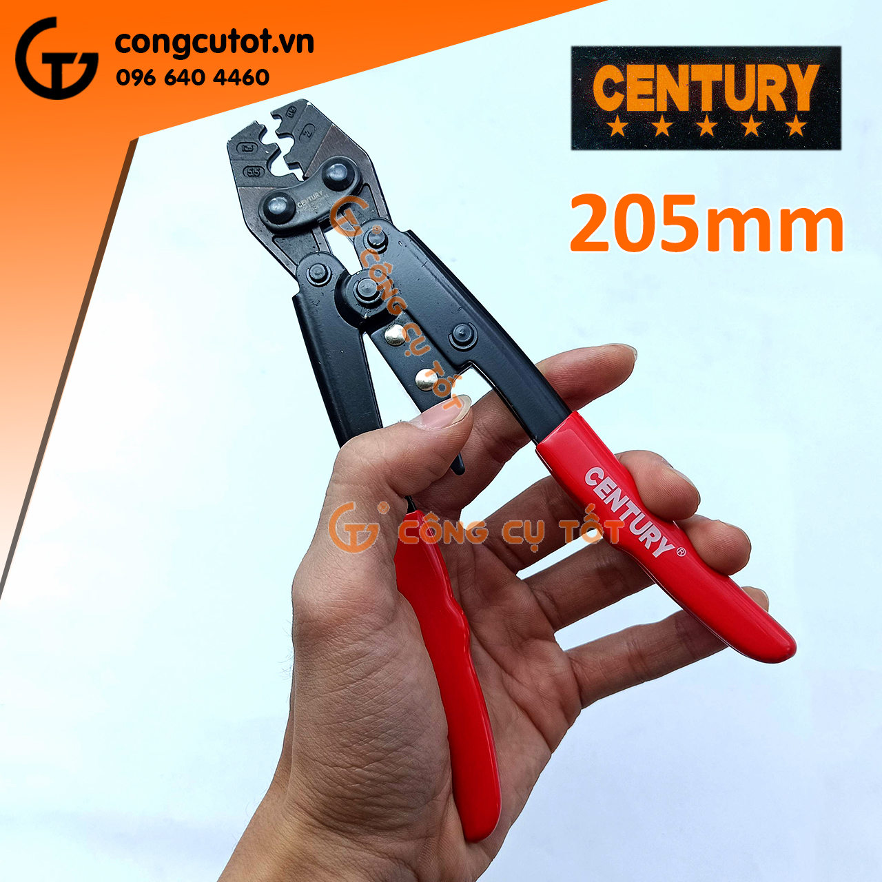 Kìm bấm cos cộng lực số 6, 8, 14, 22 CENTURY