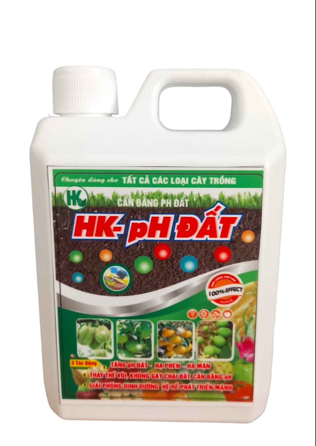 PH đất-Giải độc đất, hạ phèn, thay thế vôi can 1L