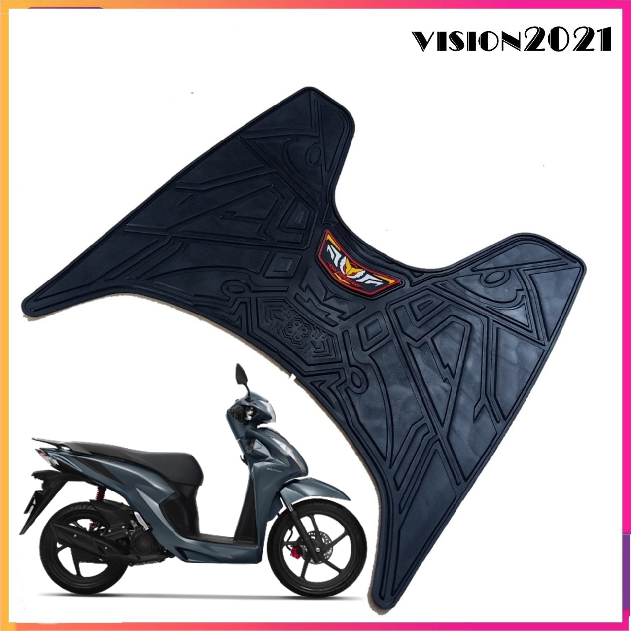 Thảm lót chân cao su Honda Vision 2021 đến Vision 2024