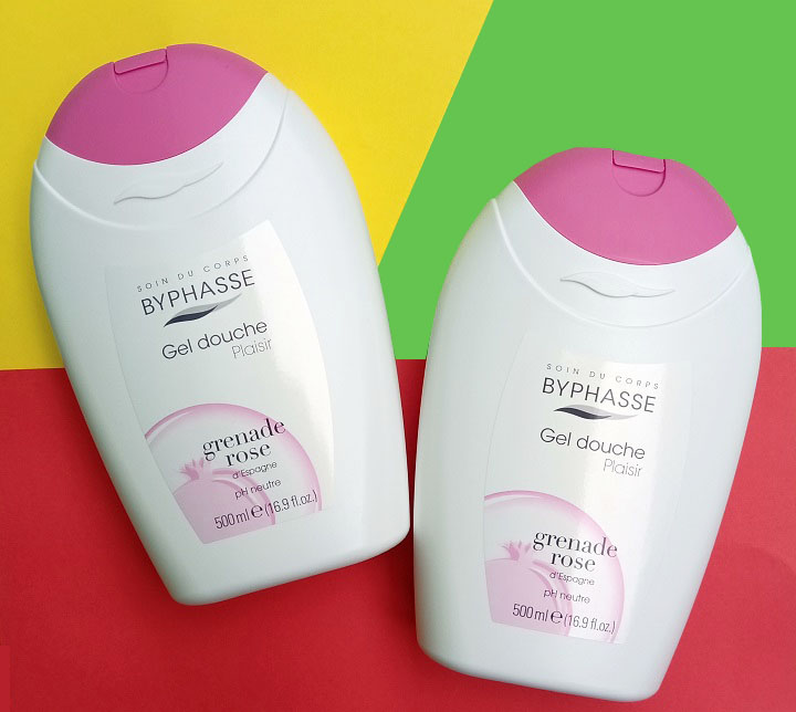 Sữa Tắm trắng da Byphasse Lait De Douche dưỡng trắng da, mịn da 500ml