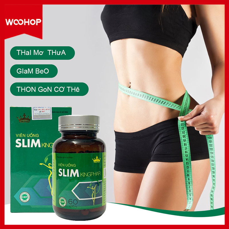 Woohop viên uống giảm cân slim kingphar