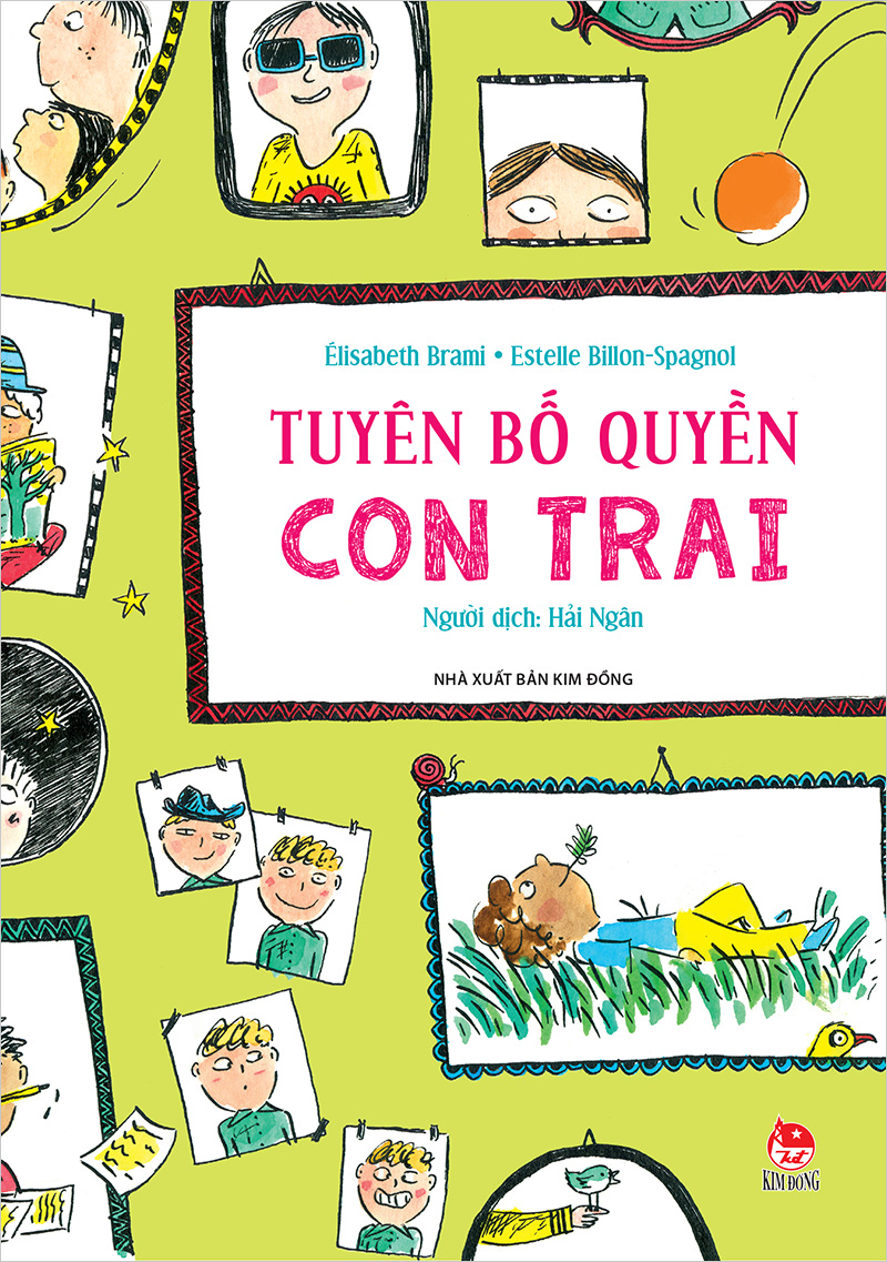 Kim Đồng - Tuyên bố quyền con trai