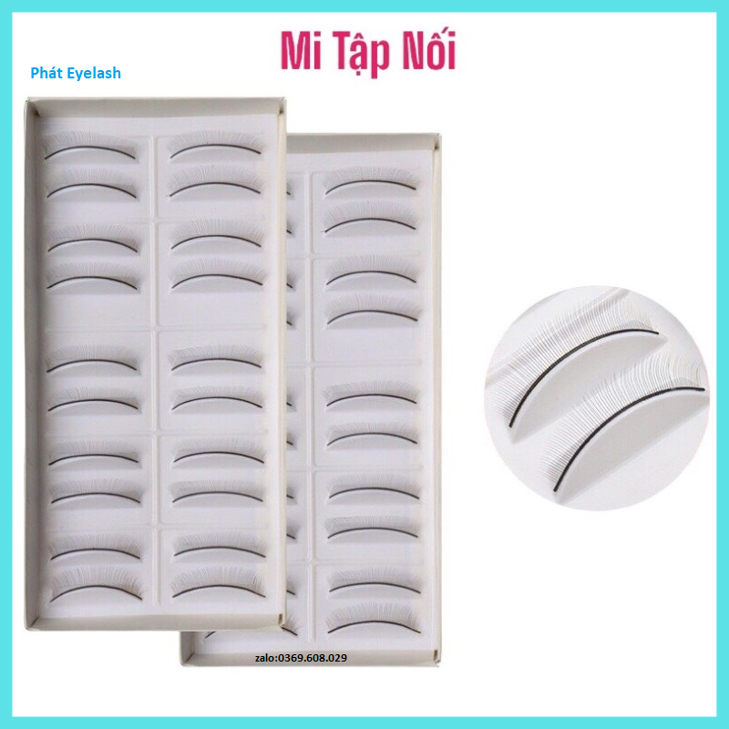 Mi tập nối_hộp mi gỉa tập nối mi cho học viên_mi học nối_mi gỉa học nối loại 5 cặp,10 cặp_dụng cụ học nối mi