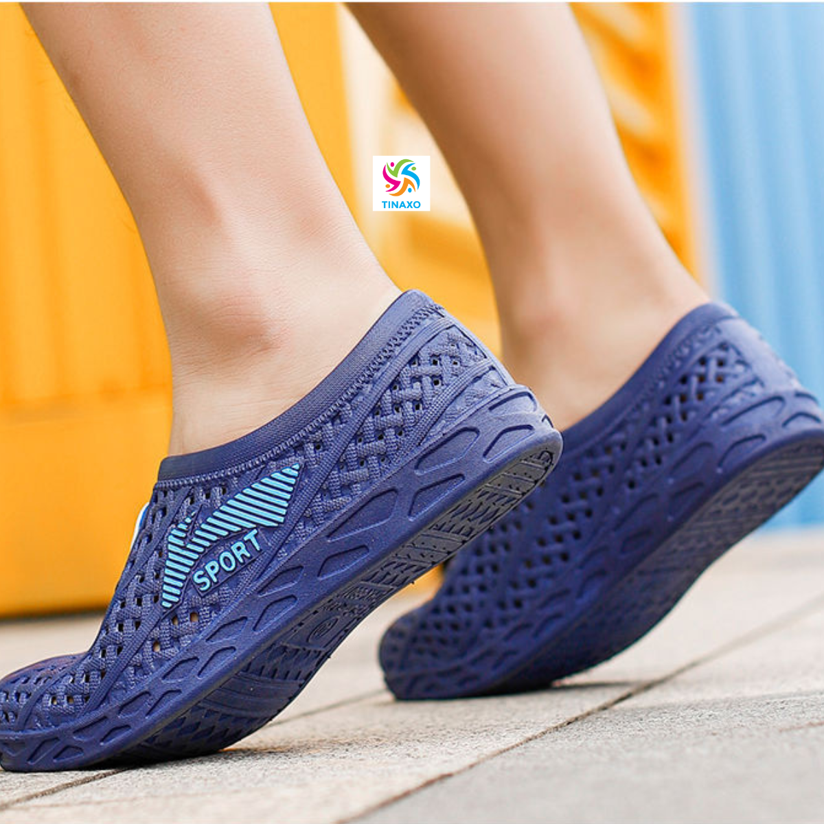 Giày nhựa dẻo đi biển thể thao giày cao su GS15