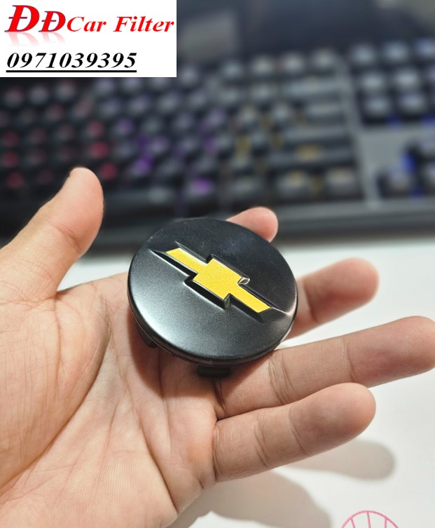 Logo chụp mâm, ốp lazang bánh xe Chevrolet Spark, Cruze, Gentra, Orlando... - Đường kính ngoài: 58mm (Giá 1 cái)