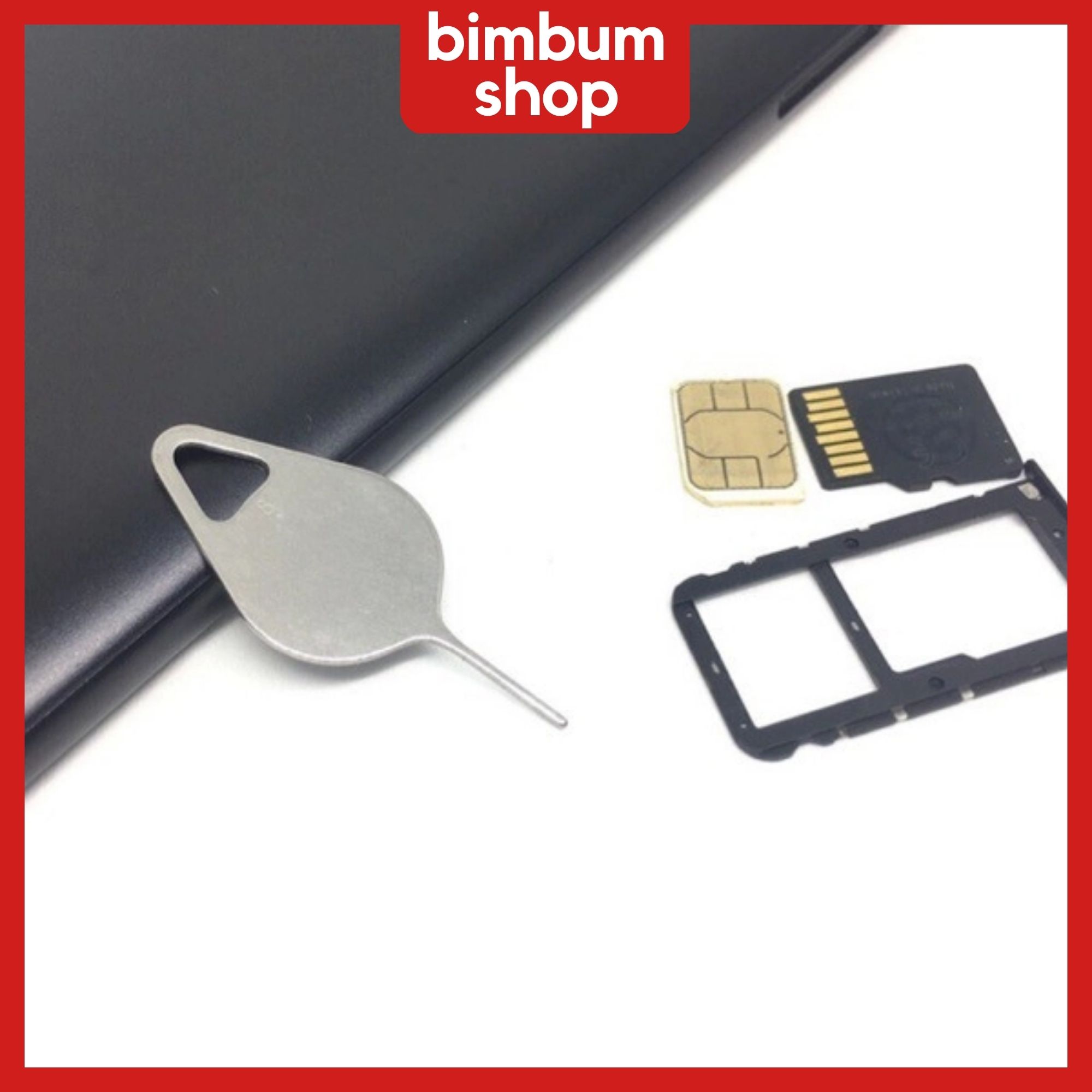 Que Chọc Sim Phụ Kiện que chọc sim có thể móc chìa khoá tiện lợi BIMBUM