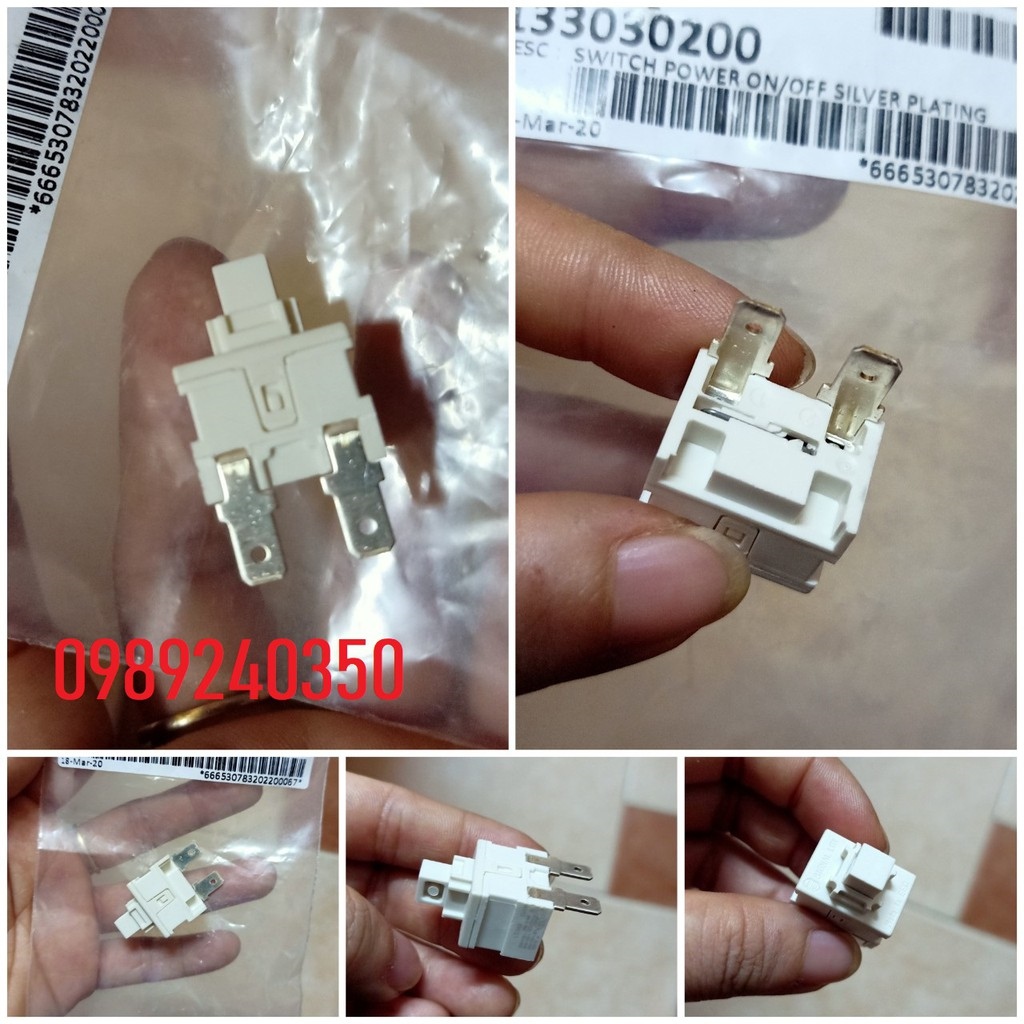 ☈ Công tắc nguồn máy sấy Electrolux chính hãng