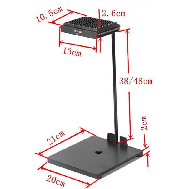 Đèn led Xinma cho bể cá, tiểu cảnh, hồ bán cạn - Trắng 48cm