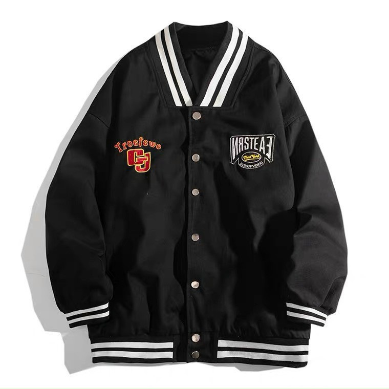 [HCM]ÁO KHOÁC DÙ NAM ÁO KHOÁC BOMBER NAM 2 LỚP IN NỔI LOGO GJ SIÊU ĐẸP