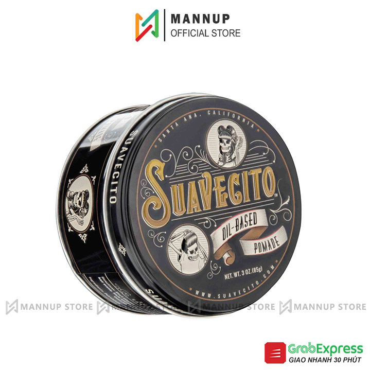 Sáp Vuốt Tóc Suavecito Oil Based Pomade 85g