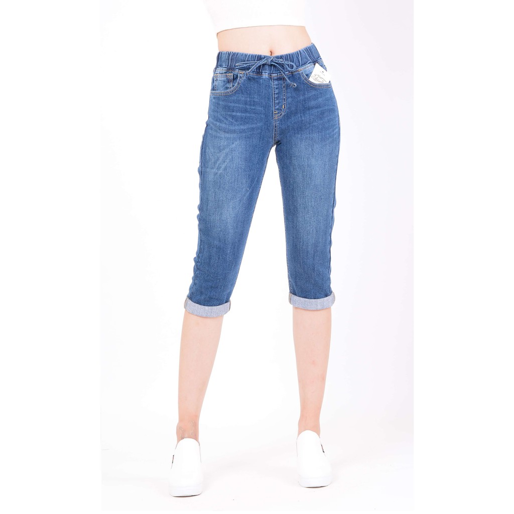 Quần ngố jean nữ đẹp lưng cao cạp chun trơn hàng hiệu cao cấp mã 336 VANIZEN sản phẩm tốt với chất lượng độ bền cao và được cam kết sản phẩm y như hình
