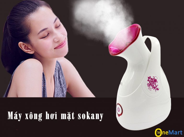 [HCM]MÁY XÔNG HƠI MẶT SOKANY ZJ-608-MÁY XONG HƠI MẶT NÓNG LẠNH-MASSAGE MẶT CHO BẠN LÀN DA ĐẸP BẢO HÀNH UY TÍN 1 ĐỔI 1