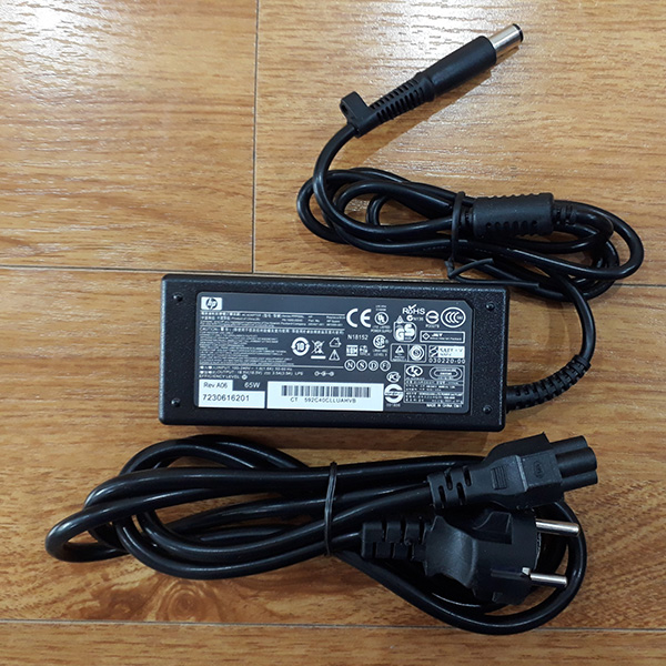 Sạc laptop hp 18.5v-3.5a đầu kim