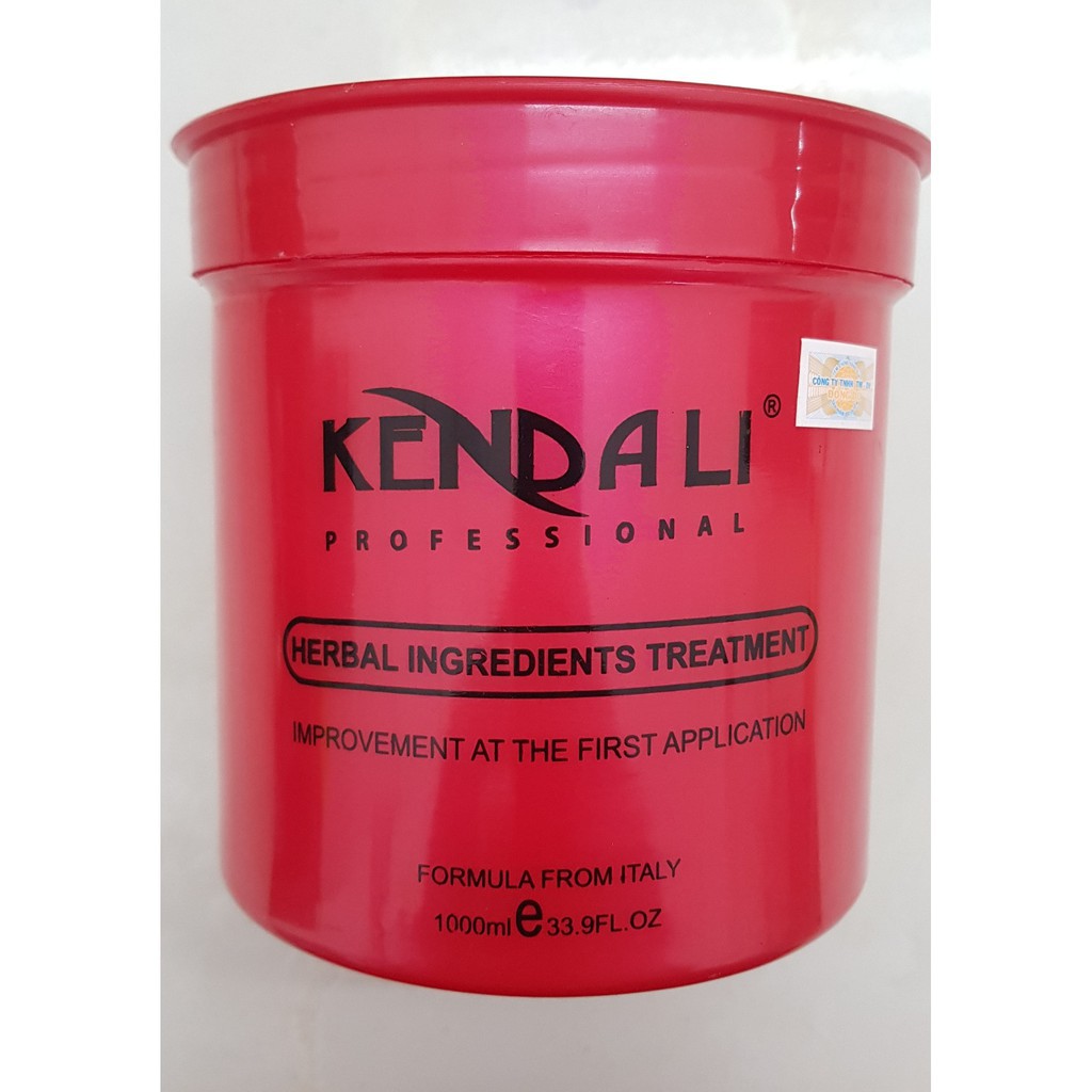 Hấp dầu thảo dược mềm mượt Kendali 1000ml