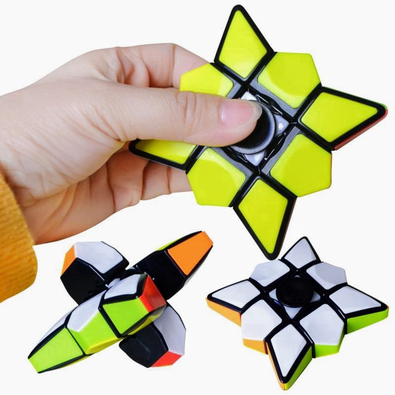 [Hoàn tiền 6%]RUBIK 1x3x3 Sprinner 2 trong 1 - Rubic ngôi sao