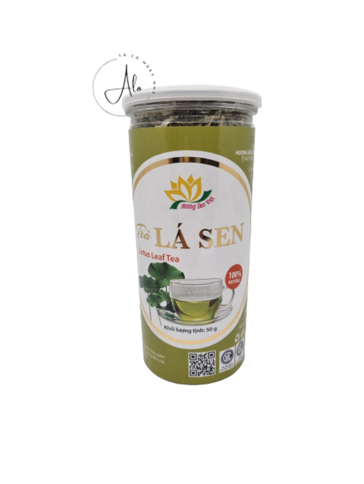 Trà lá sen 50g _ giảm cholesterol máu, đường huyết, giải nhiệt cơ thể, ngủ ngon _ hương sen việt