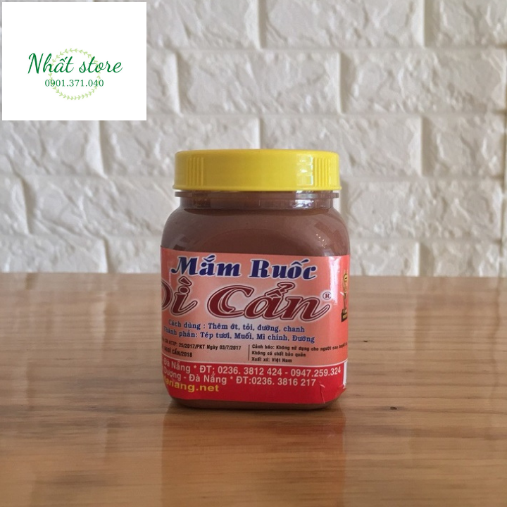 Mắm ruốc hủ nhỏ dì cẩn 200g - mắm ruốc dì cẩn- nhất store