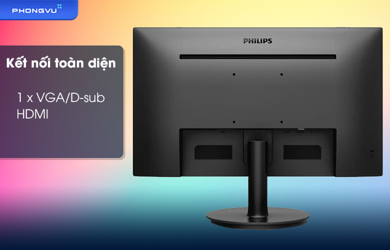 Màn hình LCD PHILIPS 271V8LA/74 | Cổng kết nối đa dạng