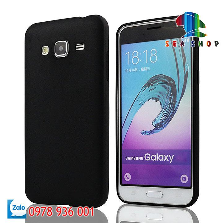 Ốp lưng samsung galaxy j5 2015 - j500 nhựa silicon đen