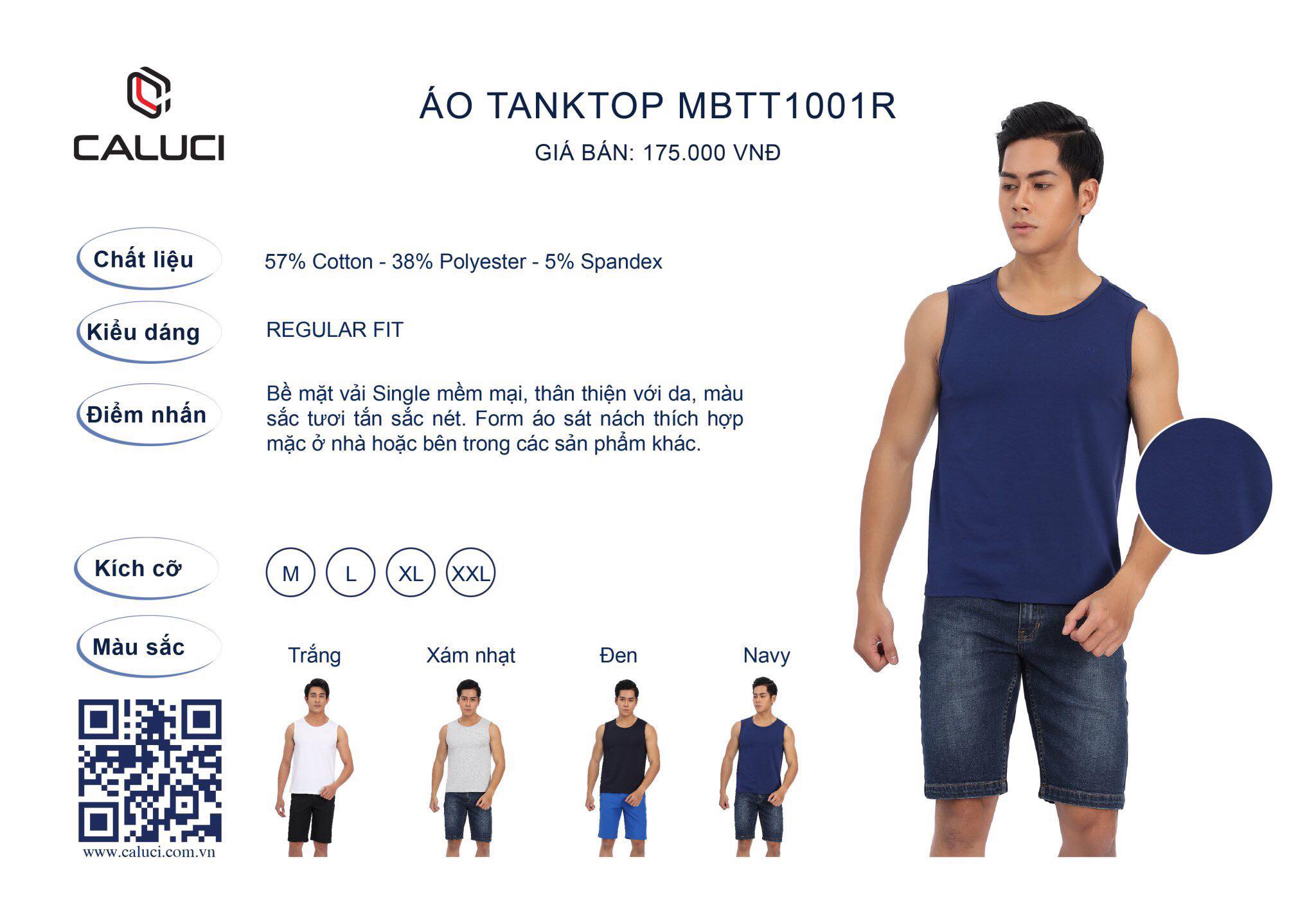 ÁO BA LỖ  CALUCI