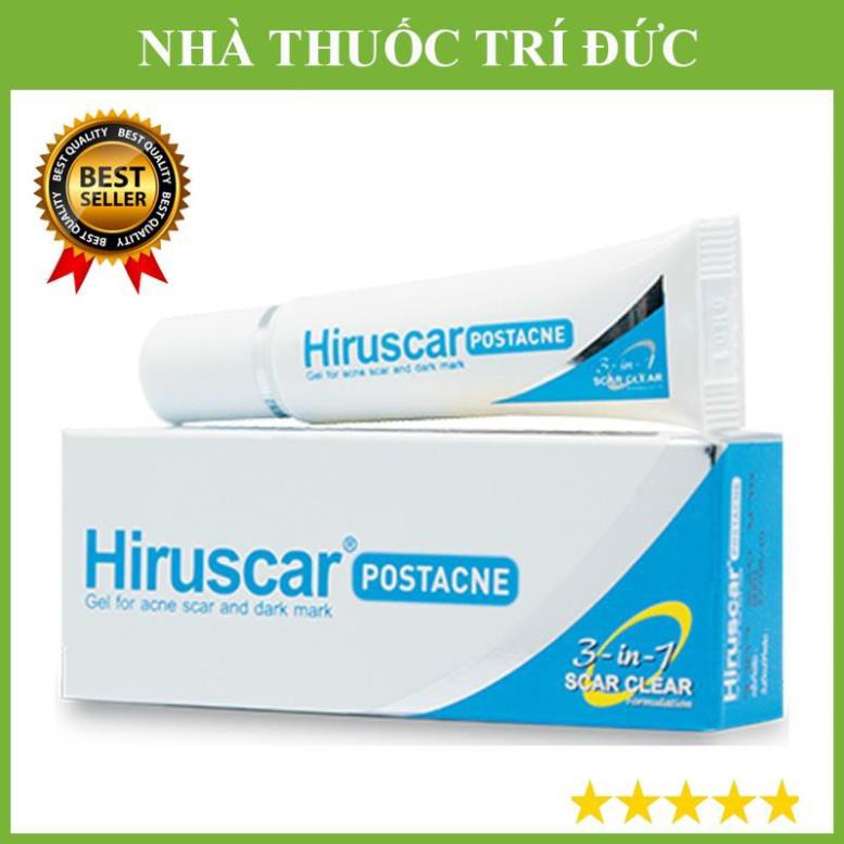 Hiruscar post acne tube 5g - gel làm mờ sẹo mụn và thâm mụn